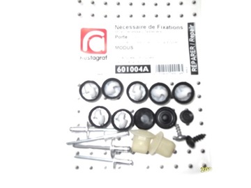 Набор клипсы дверь перед зад modus фото №1