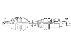 Піввісь npw-me-104 nty фото №1