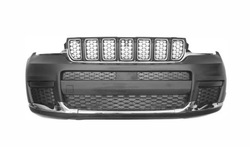 Jeep grand cherokee wl 2021- бампер переднє комплектний bez pdc bez галоген фото №1