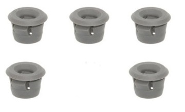 Втулка клипсы планки порога skoda bmw seat 5 штук фото №1