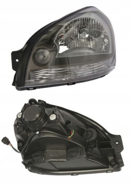 Фара лампа левый hyundai tucson 04- фото №1