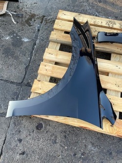 Vw golf vii 7 рестайлинг крыло перед левый цвет lc9x фото №1