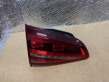 Vw golf vii лампа левая зад задняя led w крышка багажника красивая фото №1