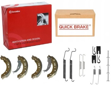 Тормозные колодки+ sprężynki colt vi smart forfour 2004-06 фото №1