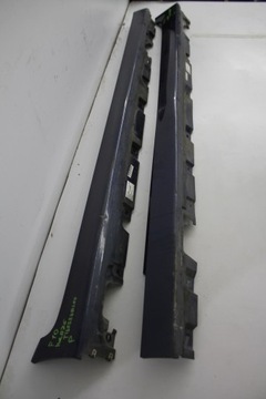 Планка накладка порогова ліва bmw f10 f11 a76 10-13 фото №1