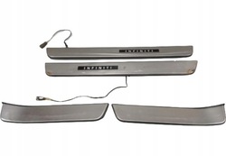 Планка накладка порога права ліва перед зад хром infiniti q50 фото №1