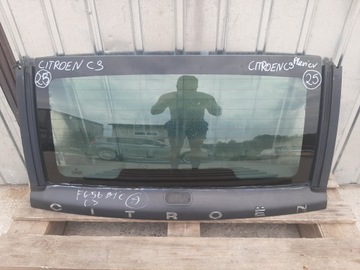 Кришка скло задня citroen c3 plurier cabrio фото №1