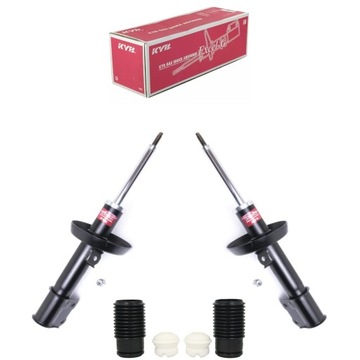 Амортизаторы + защитные накладки отбойники перед opel astra astra g ii t98 фото №1