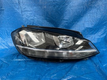 Vw golf vii 7 правая лампа + led фото №1