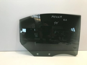 Opel mokka ii b 2022 скло двері праві зад оригінал. фото №1