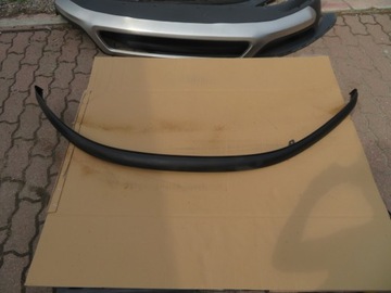 Renault zoe спойлер бампера перед накладка планка фото №1