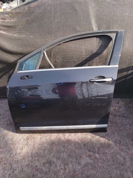 Citroen c5 iii двері ліві перед передні скло фото №1