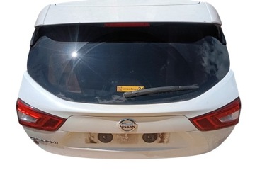 Кришка багажника nissan qashqai j11 біла перлина qab фото №1