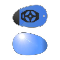 Синий lancia ypsilon 843 2003-2006 2004 2005 фото №1