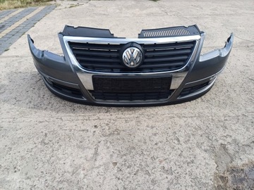 Бампер перед vw passat b6 la7t фото №1