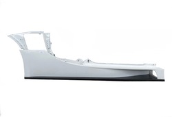 Bugatti veyron карбон планка пороговая rh 5b0803100a фото №1