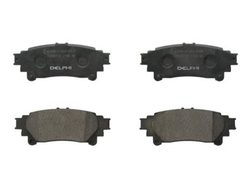 Delphi тормозные колодки тормозные lexus gs is ii is iii rx t фото №1