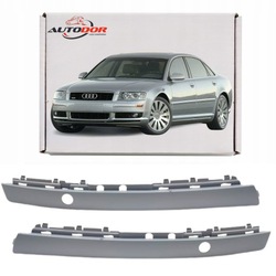 Audi a8 d3 2005-2008 планки декоративный pod фары решётка w бампере p + l фото №1