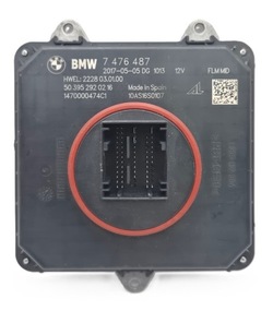 Bmw g11 g30 g31 g32 g01 g02 модуль світла перетворювач led 7476487 mid фото №1
