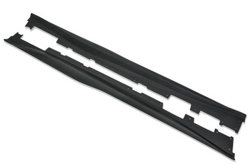 Планки порогові eos – zl1 стиль – чорний mat chevrolet camaro 2016-2023 фото №1