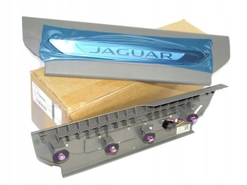 Нове оригінальні накладки планки порогові підсвічуваний jaguar f-pace -2020 фото №1