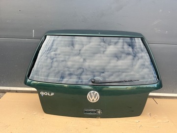 Кришка задня скло багажника зад vw volkswagen golf iv 4 зелена hb 3/5drzwi фото №1