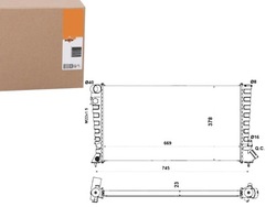Радиаторов воды citroen zx 1.9 d n2 фото №1