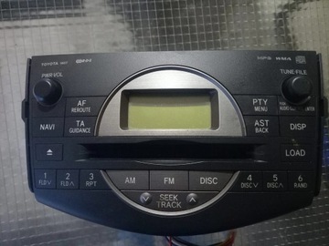 Радио 86120-42220 toyota rav4 iii 2.2d4d фото №1