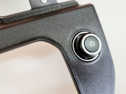 Ручка кнопка вмикання радіо гучності land rover defender l663 2019+ оригінальний номер фото №1