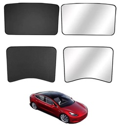 Скляний дах захист сонцезахисна ізоляція теплова для  tesli model3 фото №1