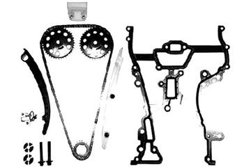 Metalcaucho набір ланцюга розподільний вал фото №1