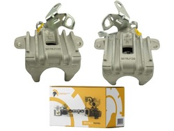 Зажимы тормозные зад левый + правый a3 8p golf v vi plus фото №1