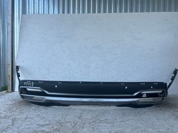 Бампер зад задний kia sorento 4 iv 20- диффузор спойлер фото №1