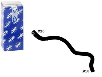 Шланг гнучкий радіатор [sasic] фото №1