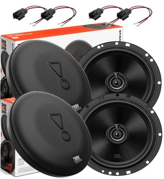 Jbl stage2 міцний динаміки 165mm peugeot 407 sw citroen c4 c5 перед + зад фото №1