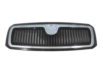 Skoda fabia i 04-08 решётка чёрная новая решётка радиатора хром фото №1