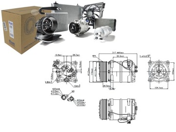 Компресор кондиціонера volvo v70 i 2.3 awd lv фото №1