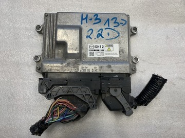 Комп'ютер двигуна 2.2 d sh1218881a mazda фото №1