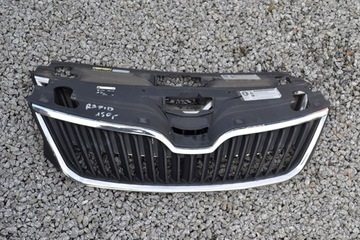 Решітка радіатора решітка skoda rapid 5ja фото №1