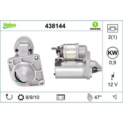 Стартер valeo 438144 фото №1