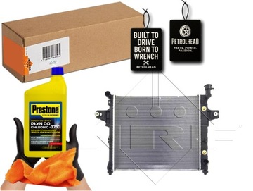 Радиаторов двигателя воды jeep grand cherokee ii 4.7 04. #petrolhead pro+ kit5 фото №1