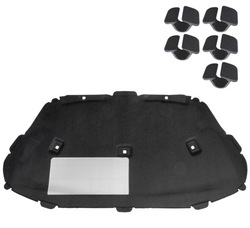 Подкладка изоляция капота seat leon 3 iii 5f + клипсы фото №1