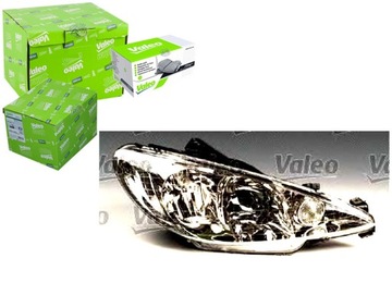 Фара 2 h7 електричний peugeot 206 -11.05 va фото №1