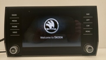 Дисплей монитор skoda kodiaq 565919605b фото №1