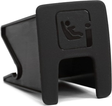 Заглушка фаркопа isofix vw t-roc 2018- чёрная оригинал фото №1