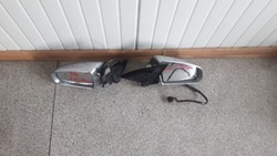 Audi s6 c6 4f дзеркало праві ліві хром 15pin eu фото №1