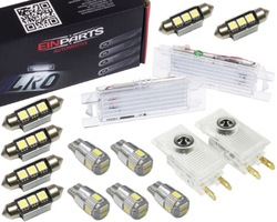 Opel insignia набір led салон номерний знак логотип фото №1