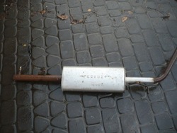 Dacia logan 1.2 14 mpi 04- глушитель tłumnik труба выпускная средний фото №1