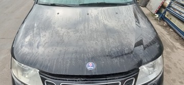 Saab 9-3 93 капот перед передня чорна фото №1
