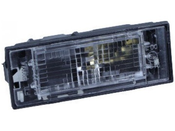 Abakus лампа номерного знака rej. nissan interstar/nv400 фото №1